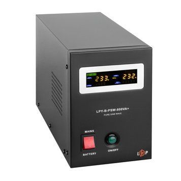 Інвертор чиста синусоіда 12-220В 800 ВА (560 Вт) LogicPower LPY-B-PSW-800VA 4150 фото