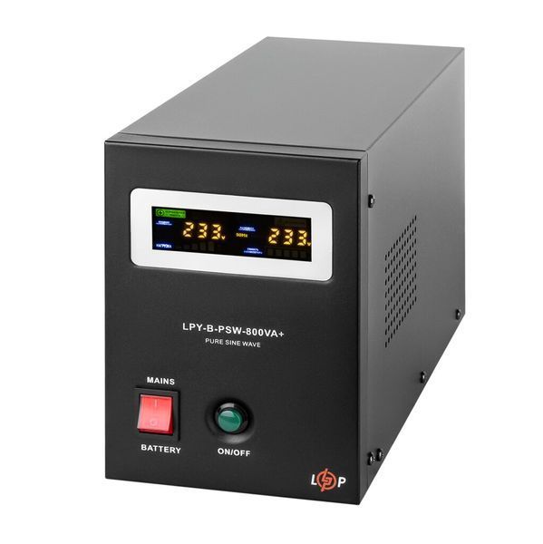 Інвертор чиста синусоіда 12-220В 800 ВА (560 Вт) LogicPower LPY-B-PSW-800VA 4150 фото
