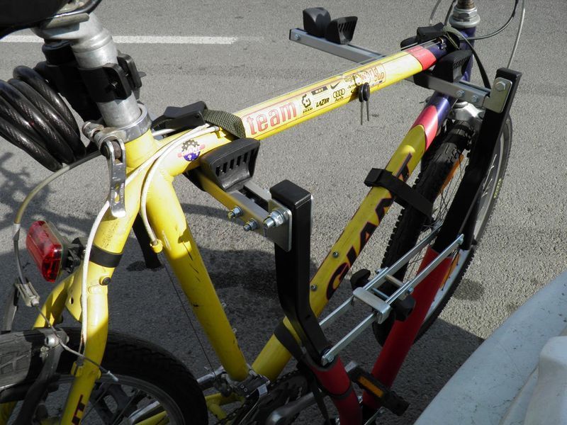 Велокріплення на фаркоп авто Кенгуру для 2х велосипедів kenguru-velo-farkop фото