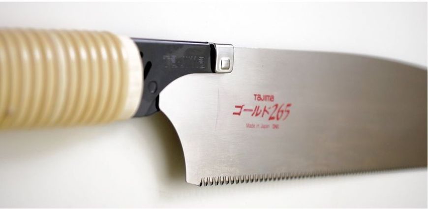 Ручна пила японська, рукоятка Rattan Handle, Tajima Japan Pull JPR265C 265мм GN265J фото