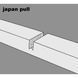 Ручна пила японська, рукоятка Short Red Handle, Tajima Japan Pull JPR265ST 230мм GNC265ST фото 4