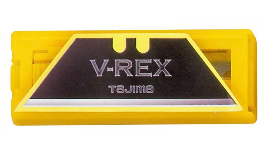 Лезвия трапецевидные Tajima V-REX Razar Black VRB-10B 10шт VRB-10B фото