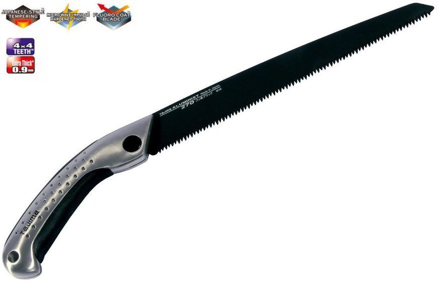 Ручная пила с поясным кофром Tajima Aluminist Sheath ALSA210 лезвие 210мм ALSA210 фото