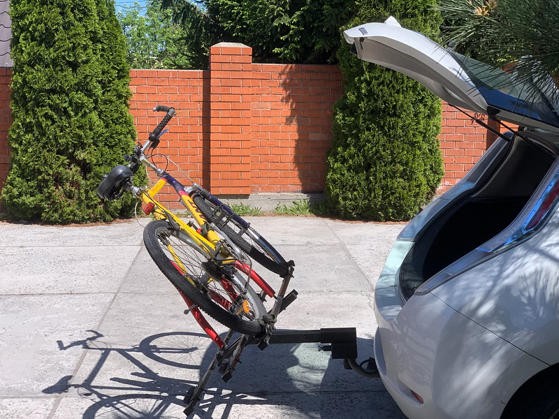 Велокріплення платформа на фаркоп авто Кенгуру для 3х велосипедів kenguru-velo-farkop-3 фото