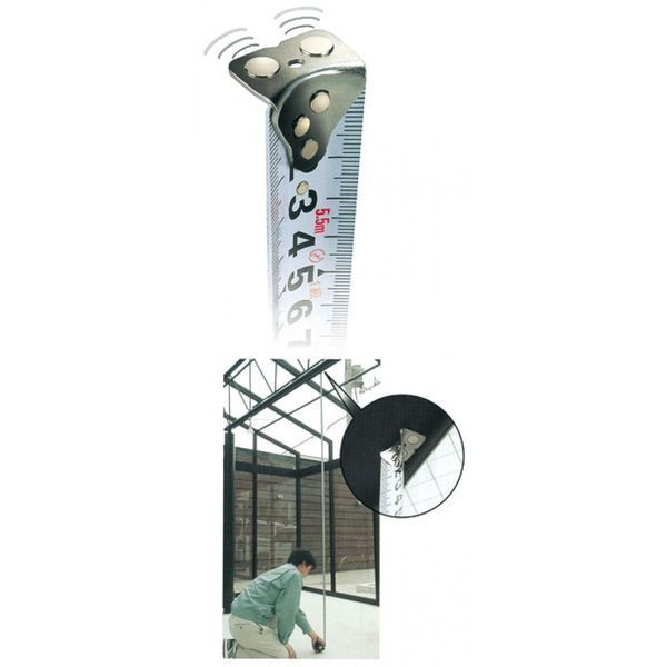 Рулетка строительная ударопрочная екстра лента Tajima G3 Lock 27 G3M780MW 8м x 27мм G3GLM27-80EB-EUR фото