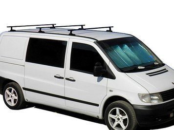 Багажник Кенгуру Mercedes Vito 638 2 поперечки k-mercedes-vito-638-2 фото