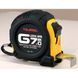 Рулетка будівельна ударостійка Tajima G-Lock GL25-70EB-EUR / G5P70MY 7м x 25мм GL25-70EB-EUR фото 1