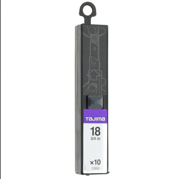 Сегментные лезвия Premium 18мм Tajima Dora Endura Blades CB50 10 шт CB50 фото