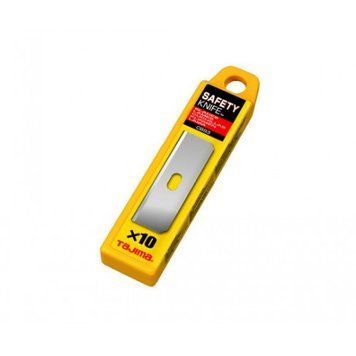 Леза змінні 18мм Tajima CB93H для безпечного ножа Tajima Safety Knife LC959X 10шт CB93 фото