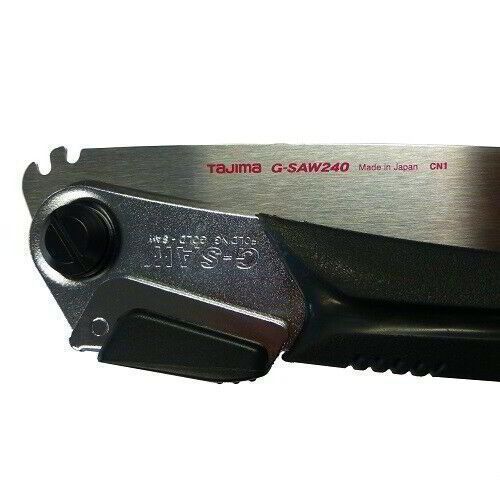 Ручная пила складная, многоцелевая, Tajima Rapid-Pull G-Saw GK-G240 лезвие 240мм GKG240 фото