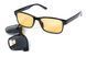 Очки антифары BluWater Magnetic Drive Polarized (drive orange), бледно оранжевый HD (2в1) UAB-8DRMAGN фото 11