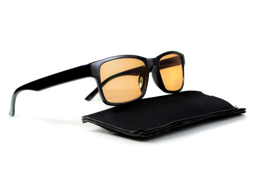 Очки антифары BluWater Magnetic Drive Polarized (drive orange), бледно оранжевый HD (2в1) UAB-8DRMAGN фото