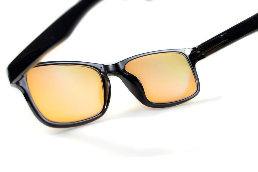 Очки антифары BluWater Magnetic Drive Polarized (drive orange), бледно оранжевый HD (2в1) UAB-8DRMAGN фото