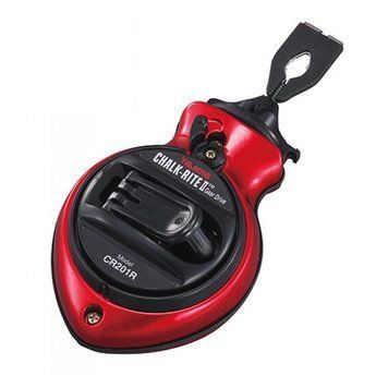 Шнур розміточный 25м Tajima CHALK-RITE II GEAR DRIVE CR201RD CR201R фото