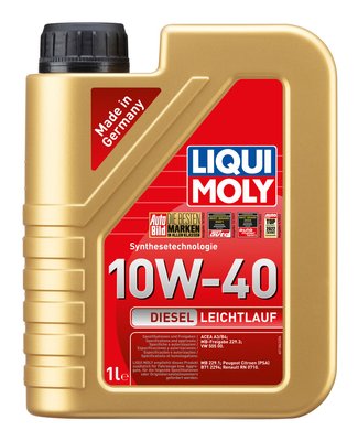 Олива моторна Liqui Moly Diesel Leichtlauf 10w-40 1л lm-1386 фото