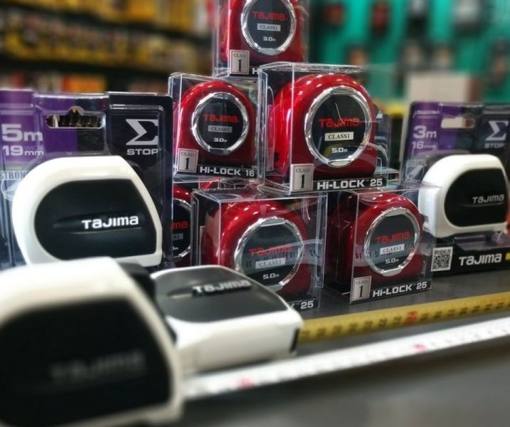 Рулетка прецизионная 1 клас Tajima Hi Lock CLASS 1 L25-50E1-EUR (H1550MW) 5м x 25мм L25-50E1-EUR фото