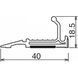 Линійка универсальна Tajima Work Guide Slim CTG-SL300 300мм CTG-SL300 фото 7
