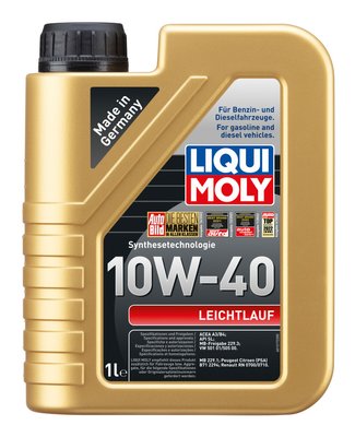 Олива моторна Liqui Moly Leichtlauf 10w-40 1л lm-9500 фото