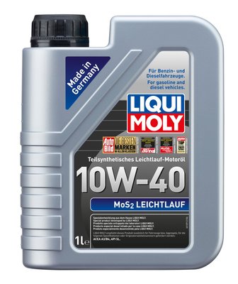 Олива моторна Liqui Moly MoS2-Leichtlauf 10w-40 1л lm-1930 фото