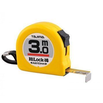 Рулетка універсальна Tajima Hi Lock H6P30MY 3м x 16мм L16-30E-EUR фото