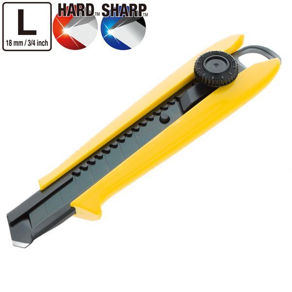 Нож сегментный 18мм Tajima Driver Cutter DC501YB винтовой фиксатор DC501YB фото