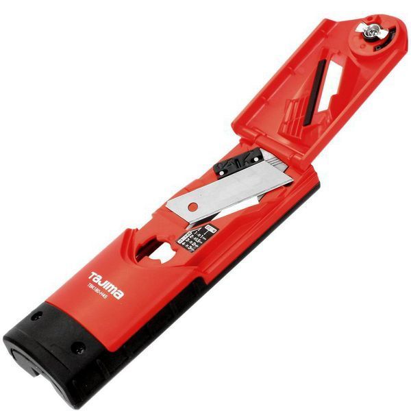 Рубанок кромочний для ГКЛ Tajima Drywall Tool 45&deg; TBK120-H45 лезо 18 мм TBK120-H45 фото
