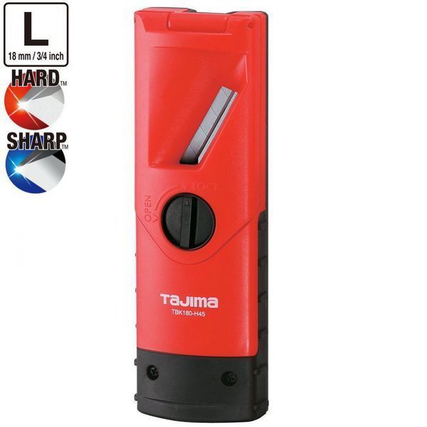 Рубанок кромочний для ГКЛ Tajima Drywall Tool 45&deg; TBK180-H45 лезо 18 мм TBK180-H45 фото